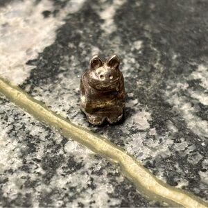 Authentic & Retired Pandora Moments Silver Cat Charm 925